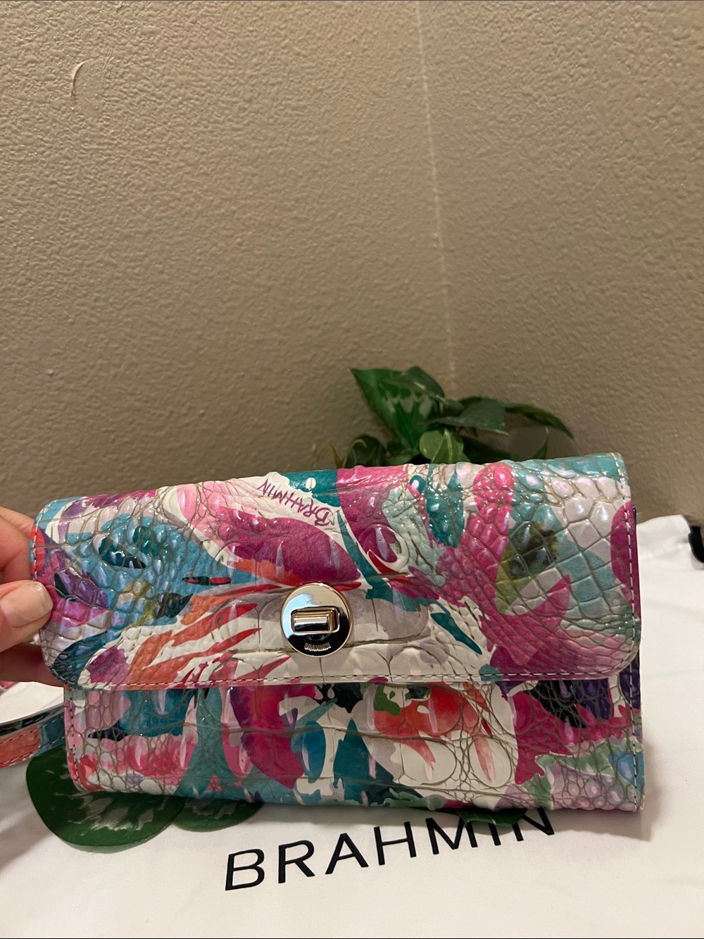 Brahmin Polina Daylily crossbody bag